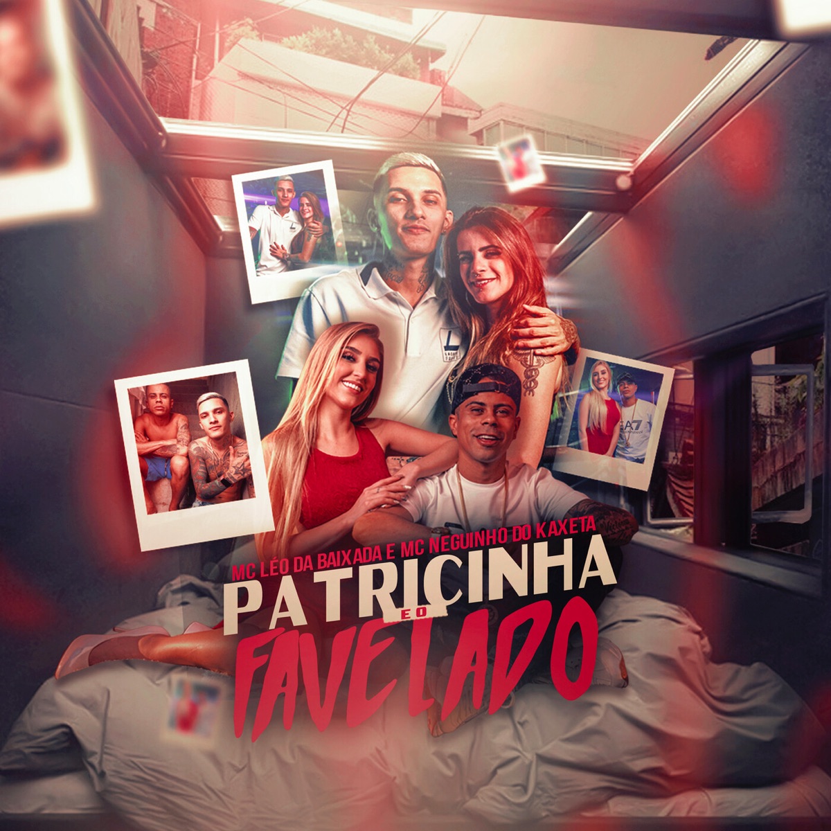 A Patricinha e o Favelado - Single by Mc Léo da Baixada & MC Neguinho do Kaxeta album cover