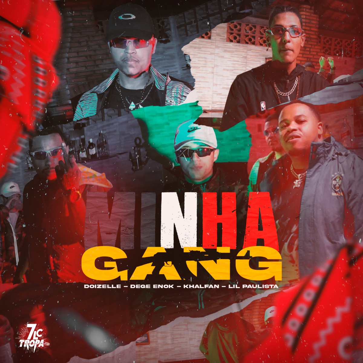 Minha Gang (feat. MC Lil Paulista, Khalfan MC & Doizelle MC) - Single by Degê Enok album cover