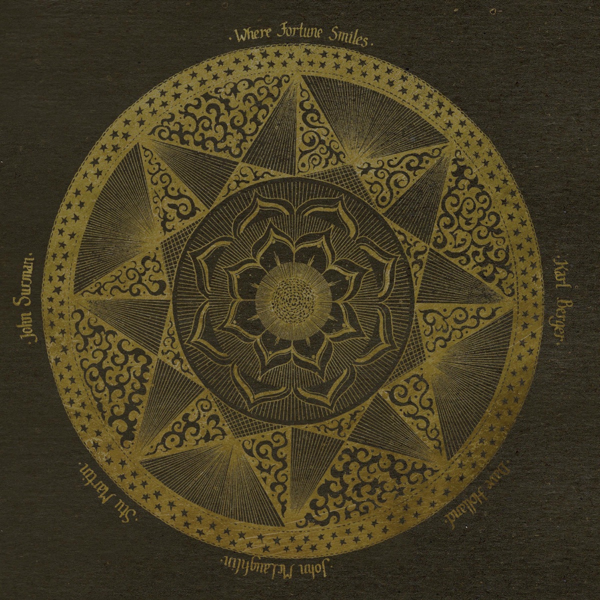 Where Fortune Smiles by Stu Martin, Karl Berger, Dave Holland, John Surman & John McLaughlin album cover