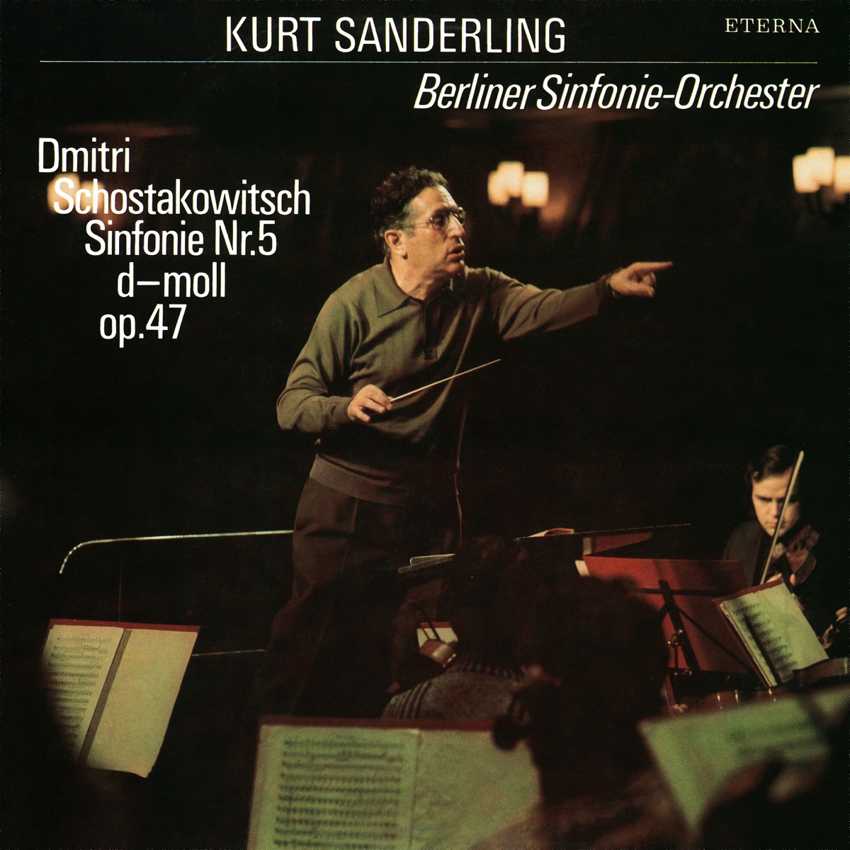 Schostakowitsch: Symphony No. 5 by Kurt Sanderling & Berlin Symphony Orchestra album cover