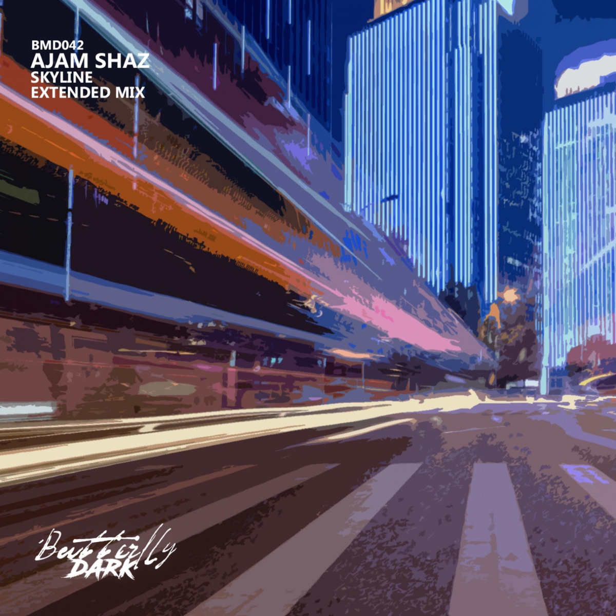Skyline - Single by Ajam Shaz album cover