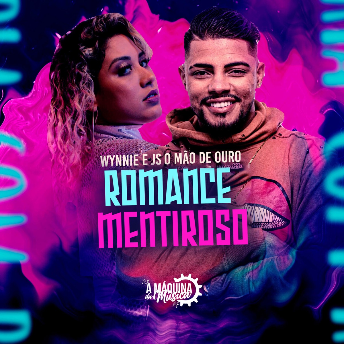 Romance Mentiroso - Single by Wynnie & JS o Mão de Ouro album cover