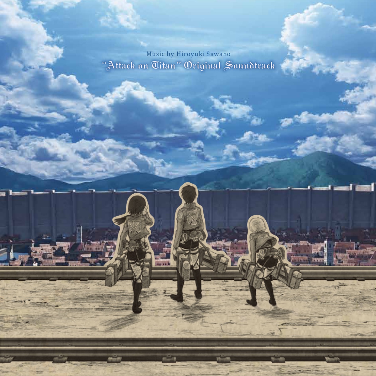 TVアニメ「進撃の巨人」オリジナルサウンドトラック by Hiroyuki Sawano album cover