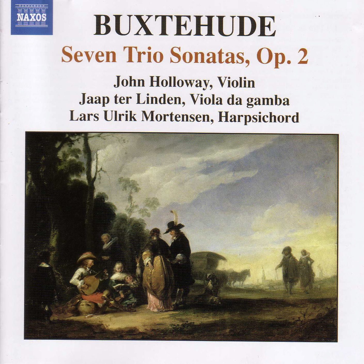 Buxtehude: Seven Trio Sonatas, Op. 2 by Jaap Ter Linden, John Holloway & Lars Ulrik Mortensen album cover