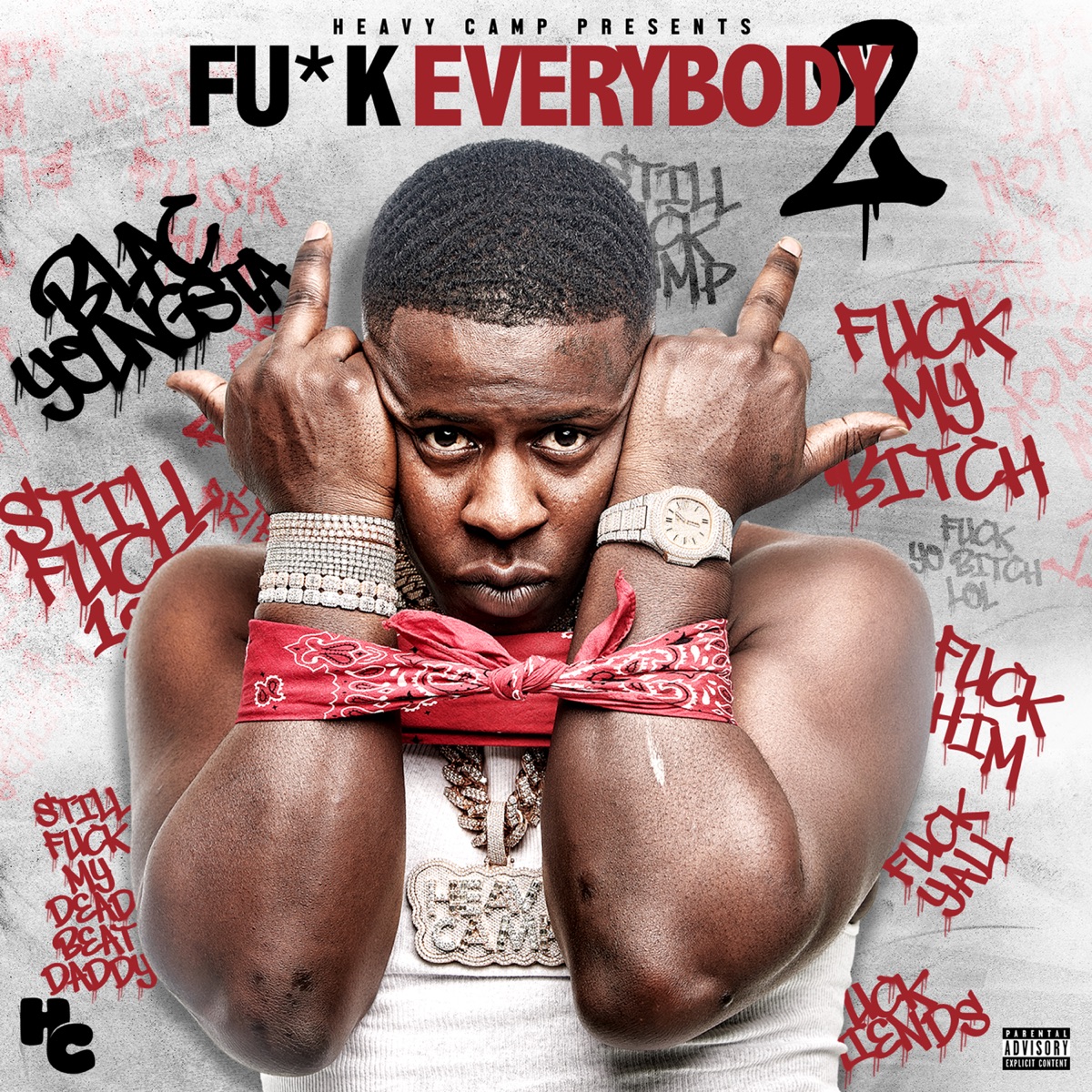 Fu*k Everybody 2 by Blac Youngsta album cover