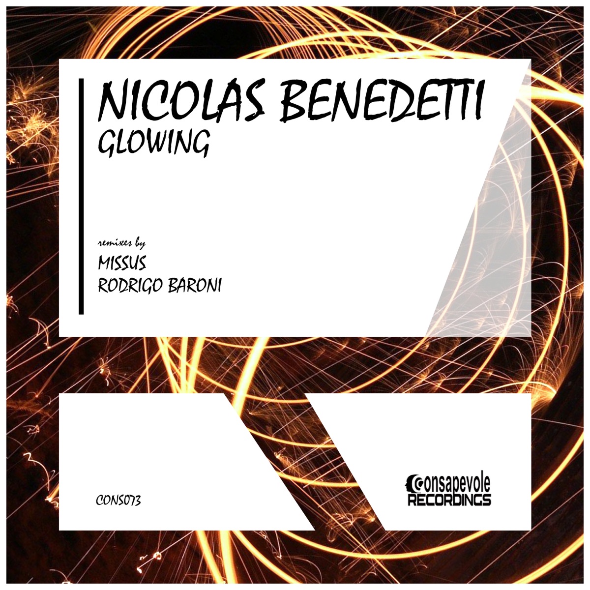 Glowing by Nicolas Benedetti, Missus & Rodrigo Baroni album cover