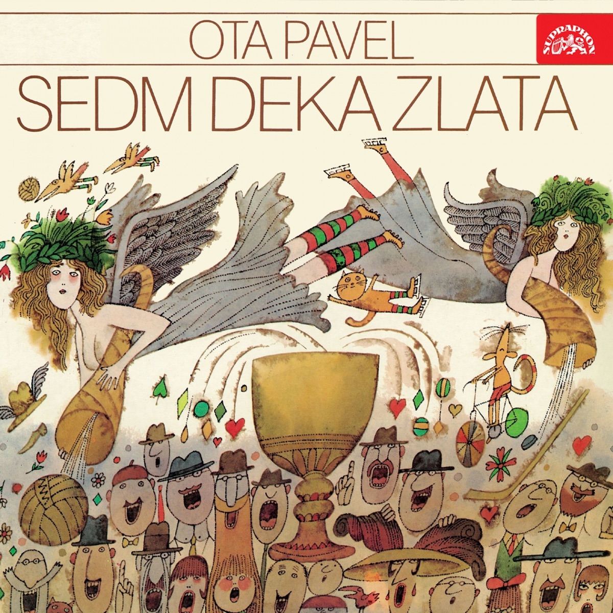 Pavel: Sedm Deka Zlata by Vlastimil Brodský album cover