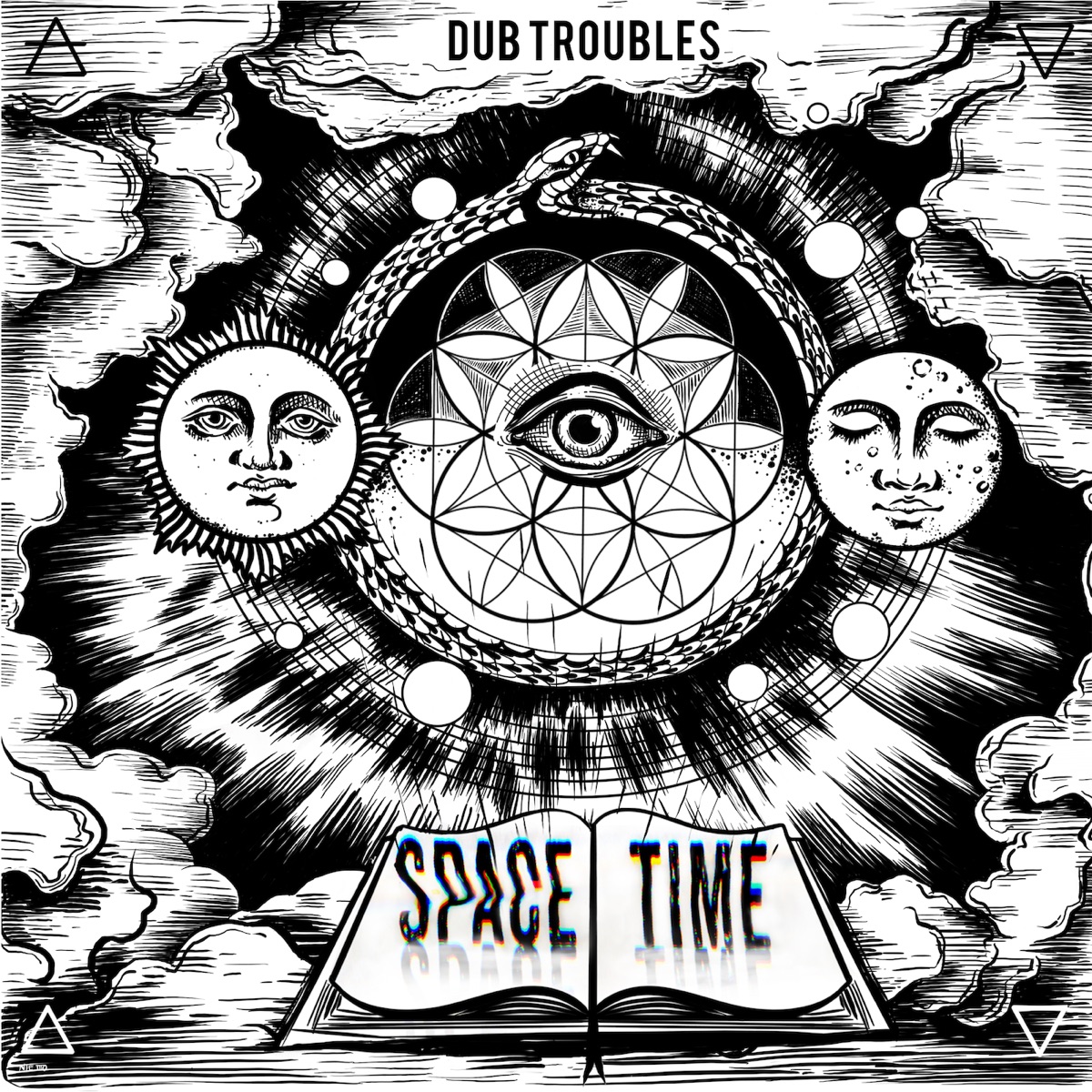 Space Time by Dub Troubles album cover