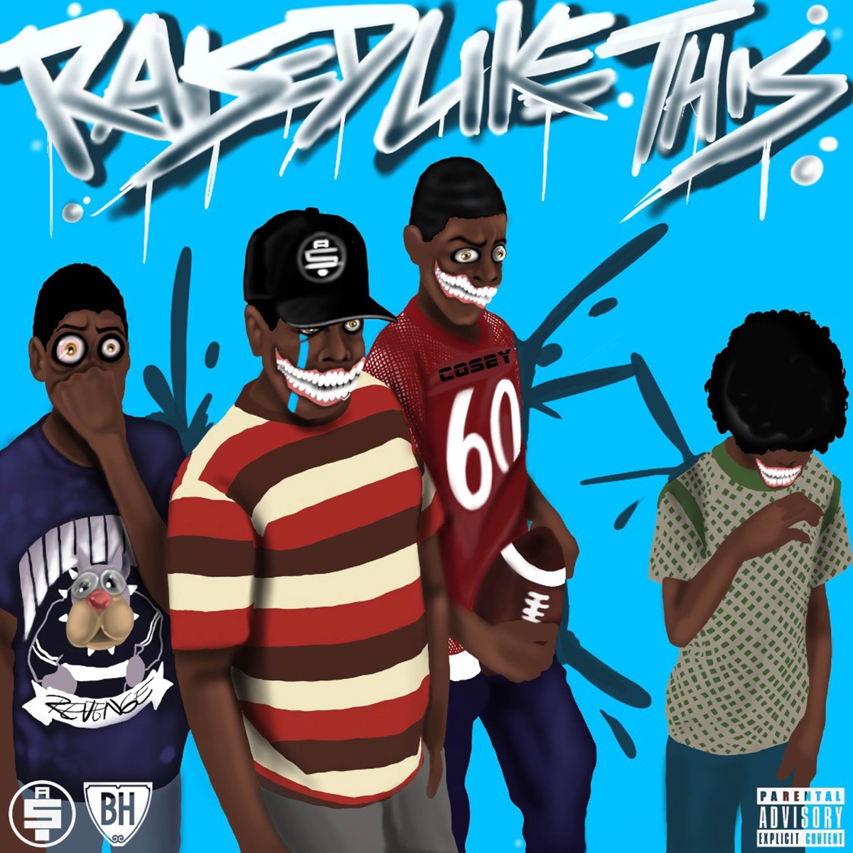 Raised Like This - Single by BH album cover