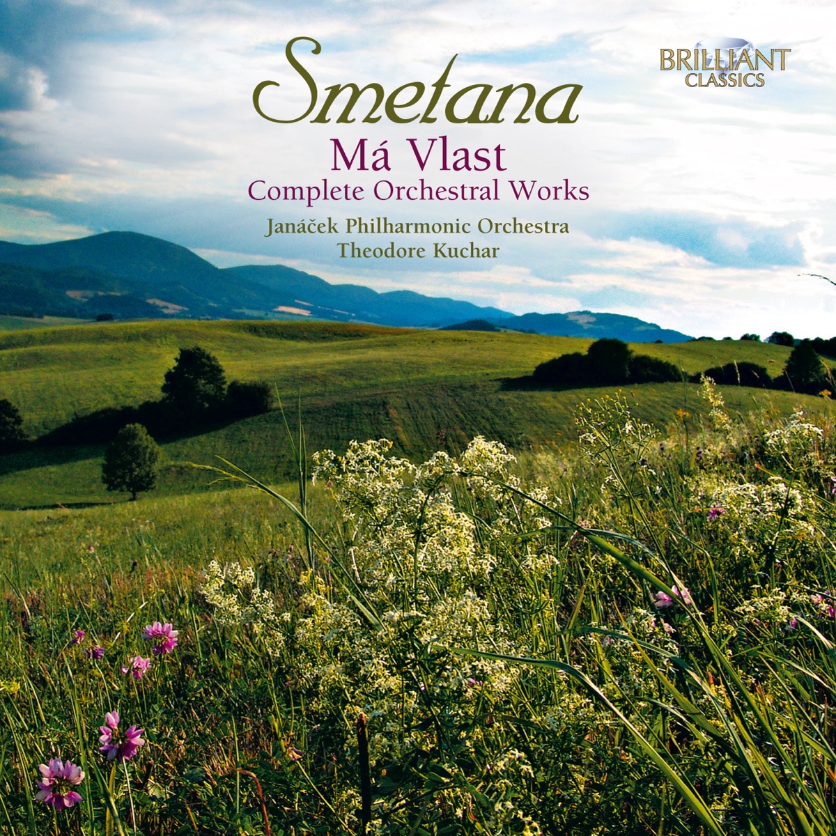 Smetana: Má Vlast. Complete Orchestral Works by Janáček Philharmonic Orchestra & Theodore Kuchar album cover
