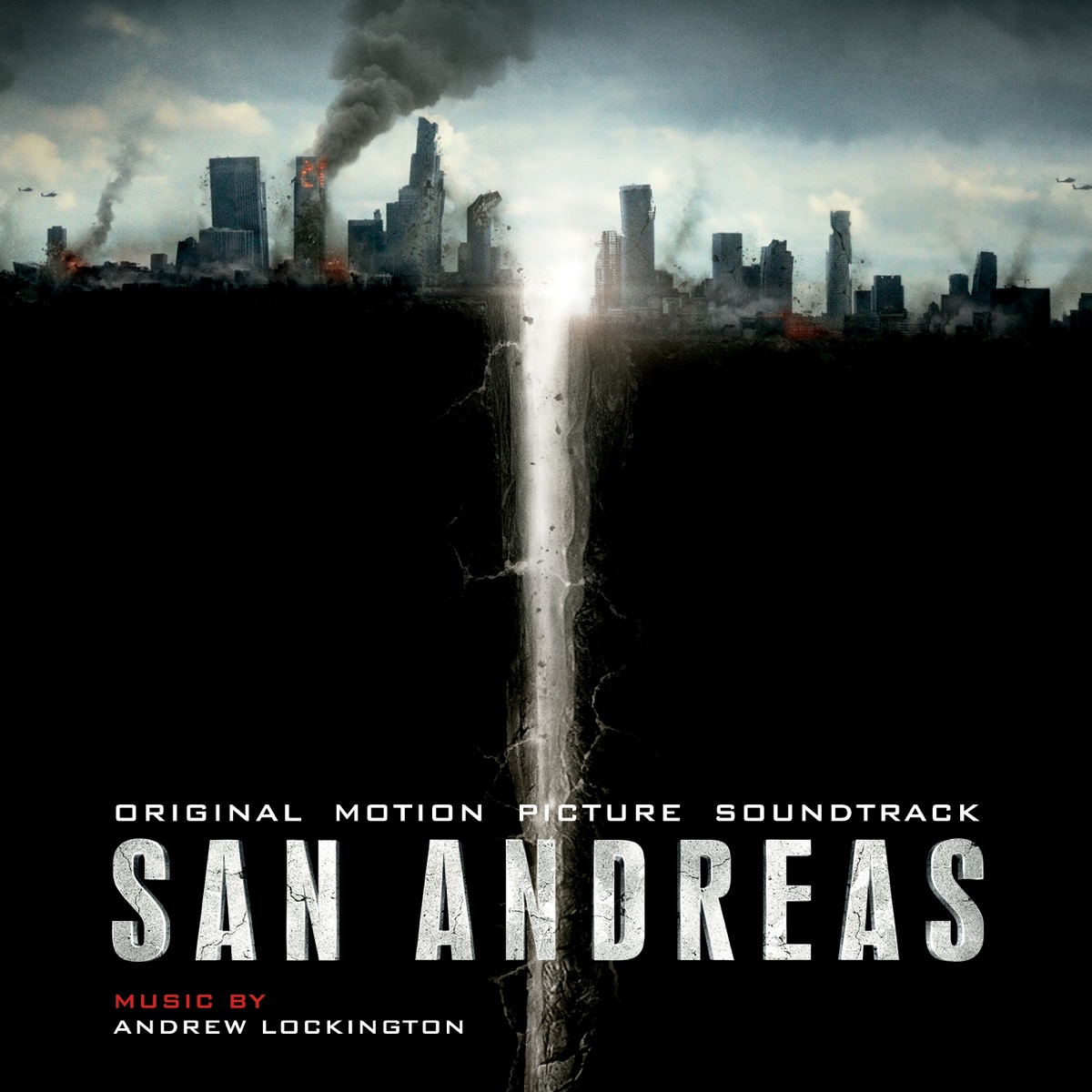 San Andreas (Original Motion Picture Soundtrack) by Andrew Lockington album cover