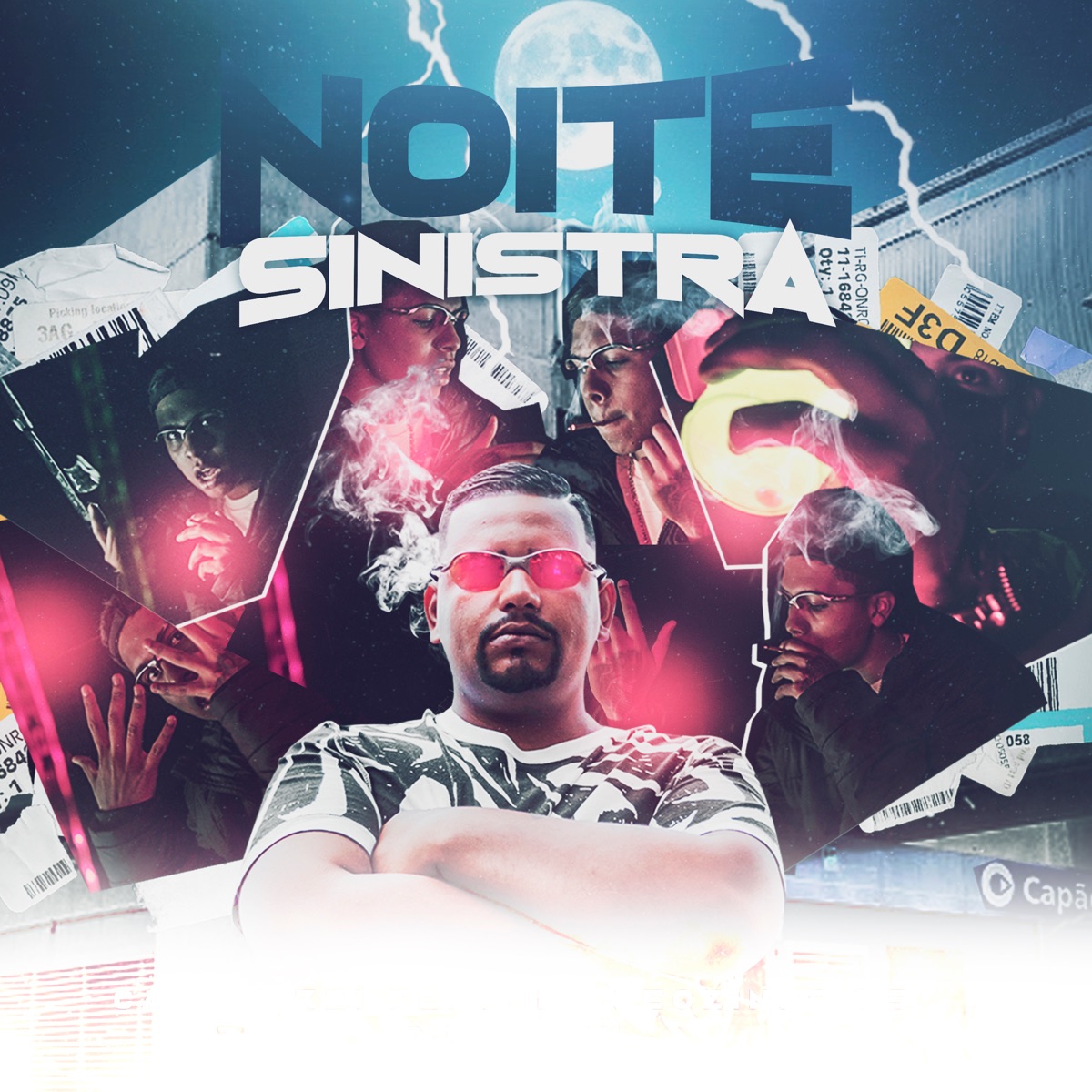 Noite Sinistra - Single by MC Leozinho ZS, DJ DUUHK & Caio Kazzi album cover