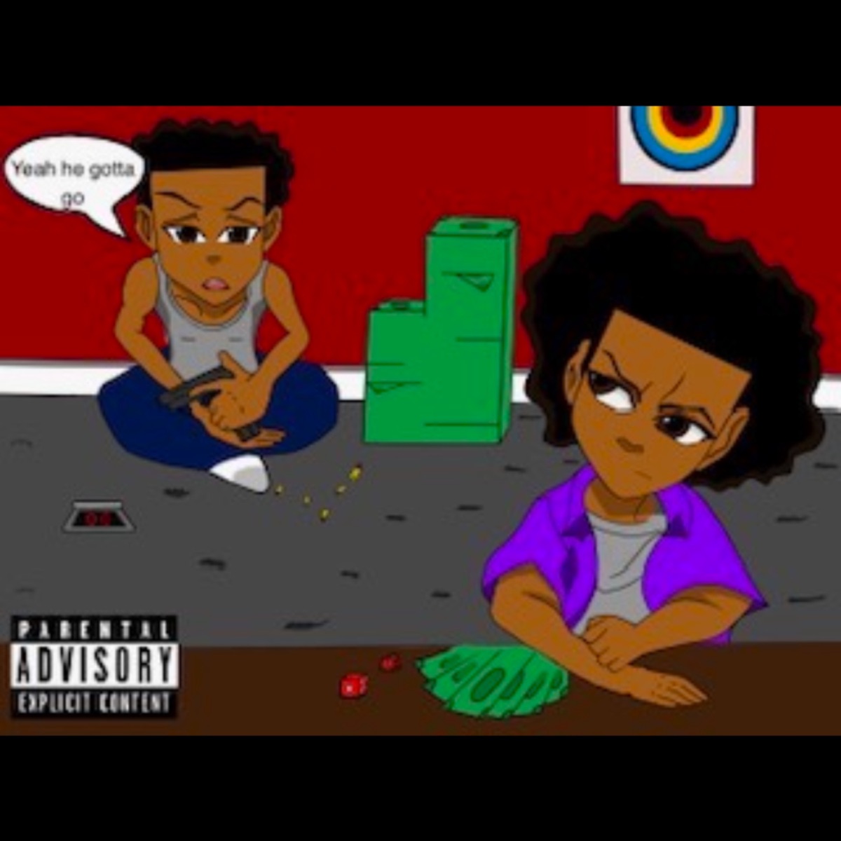 STREET SHIT (feat. FOCU$) - Single by ILA IMPULSIVE album cover