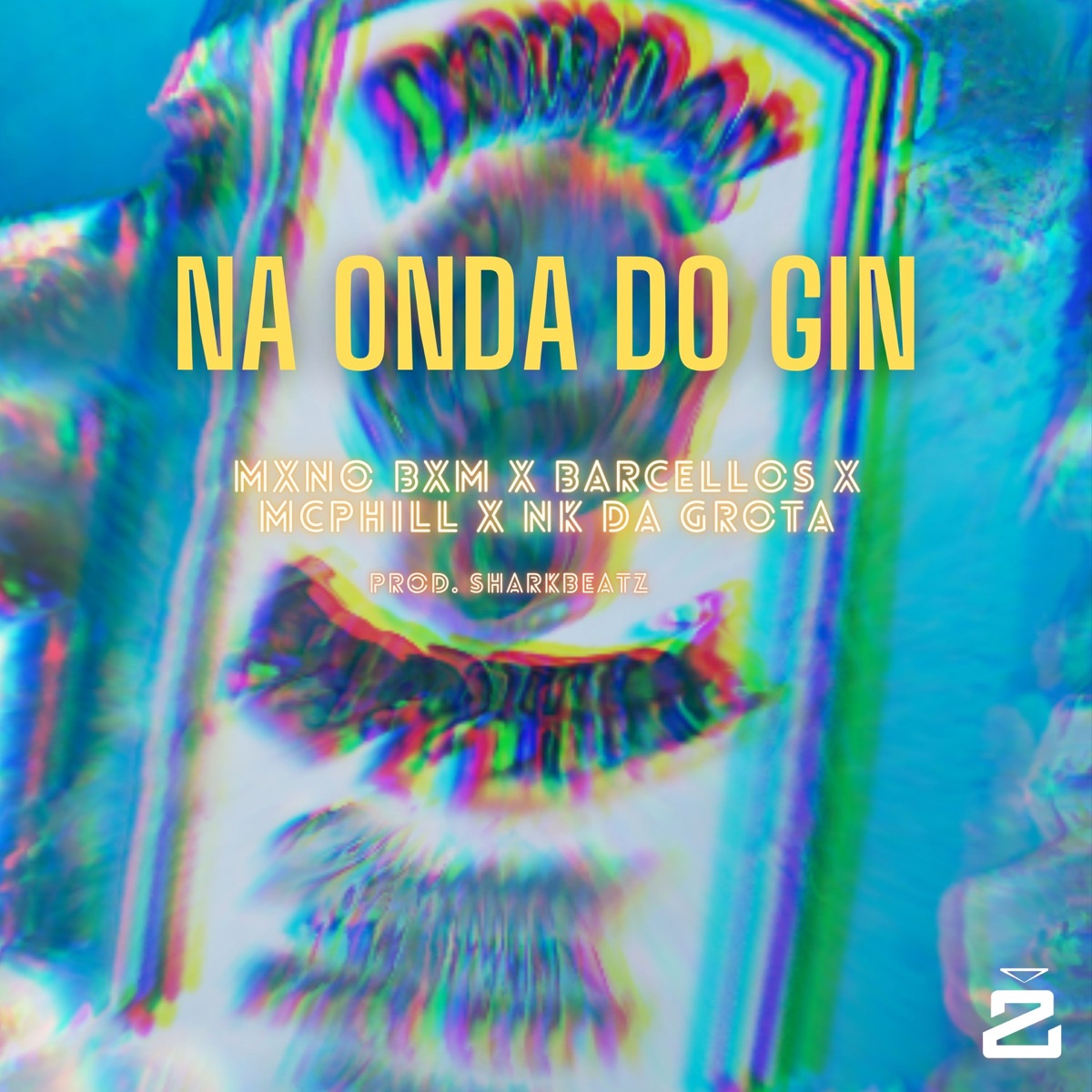 Na Onda Do Gin - Single by McPhill, Mxno Bxm, Barcellos, NK da Grota & Shark47 album cover
