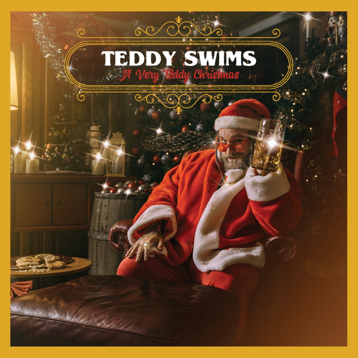 A Very Teddy Christmas - EP by Teddy Swims album cover