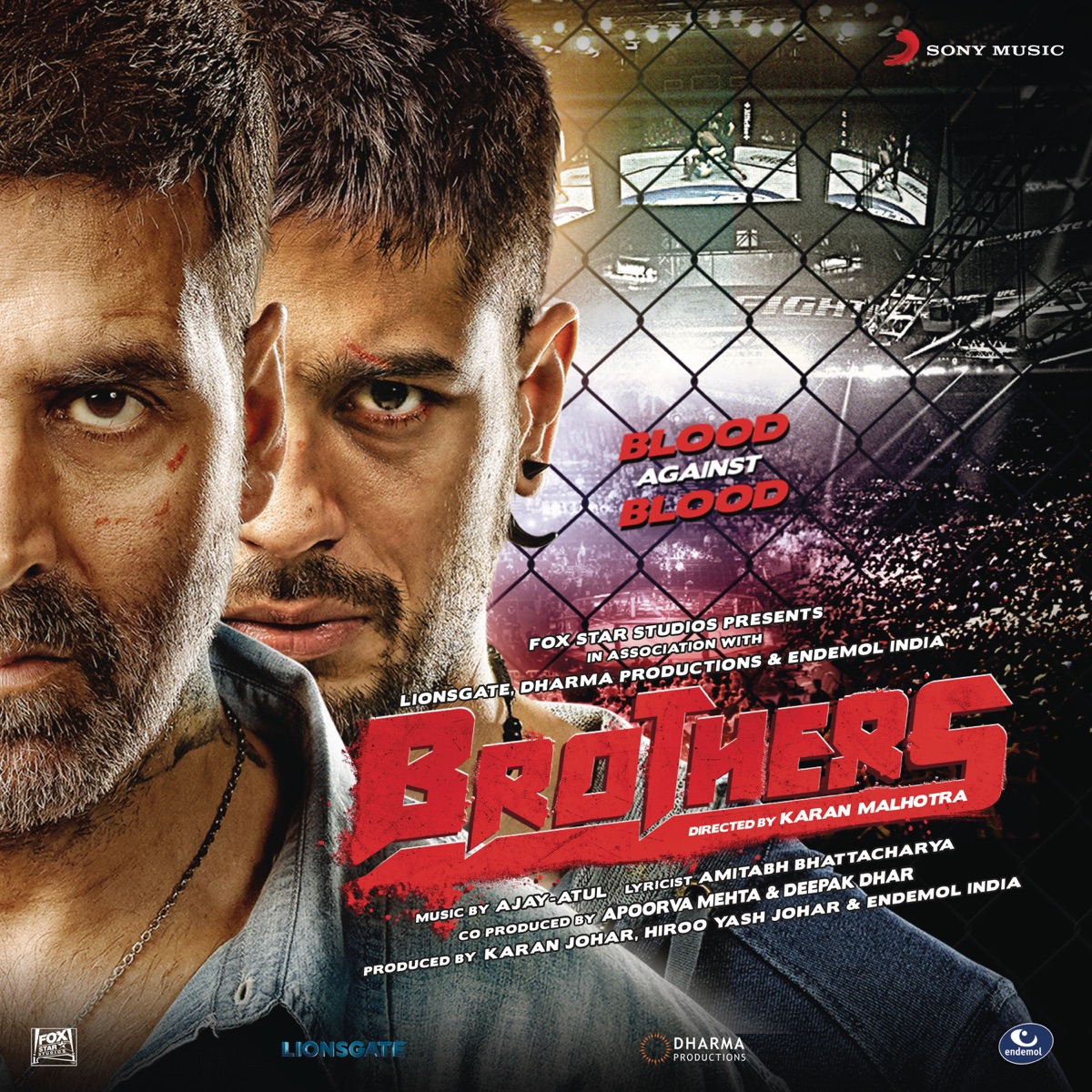 Brothers (Original Motion Picture Soundtrack) by Ajay-Atul album cover