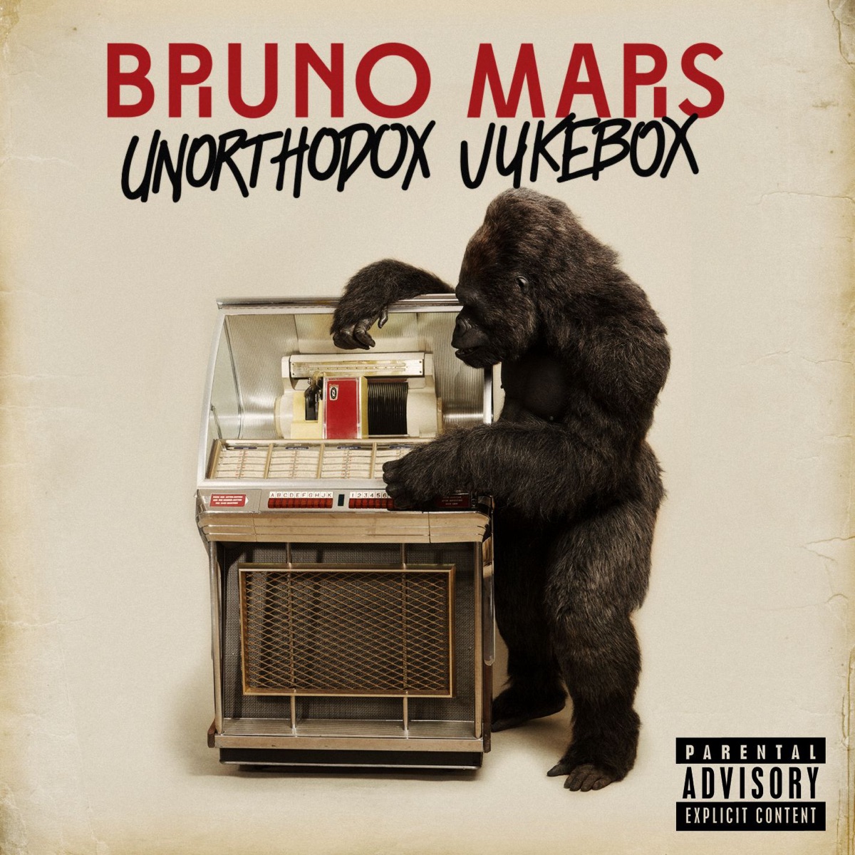 Unorthodox Jukebox by Bruno Mars album cover