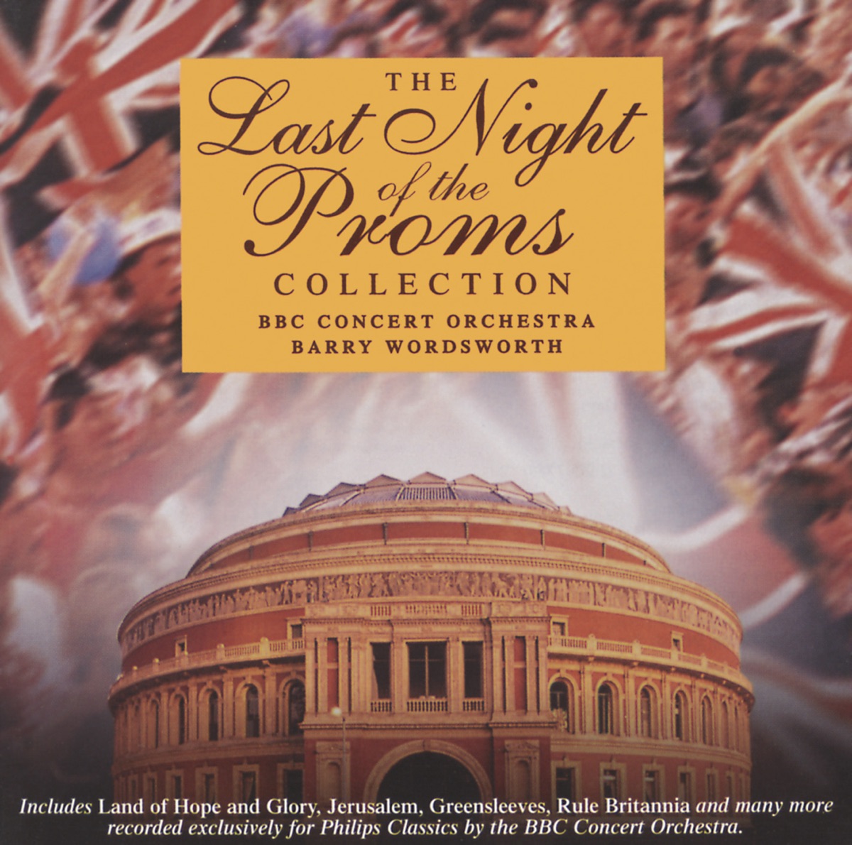 The Last Night of the Proms by Barry Wordsworth & BBC Concert Orchestra album cover