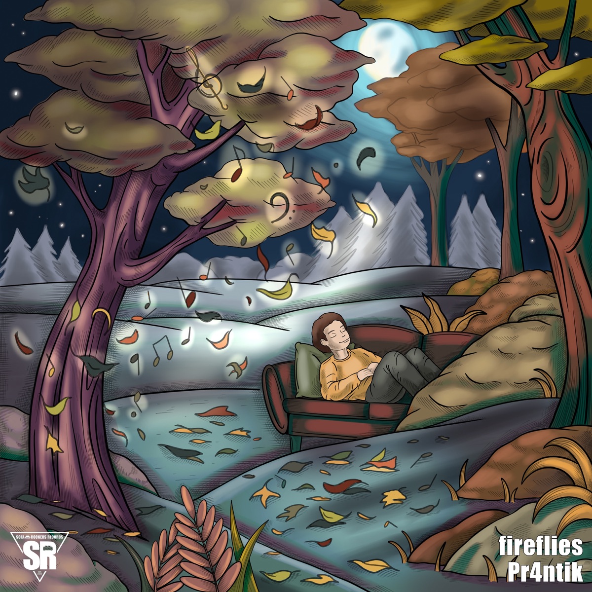 Fireflies - Single by Pr4ntik album cover