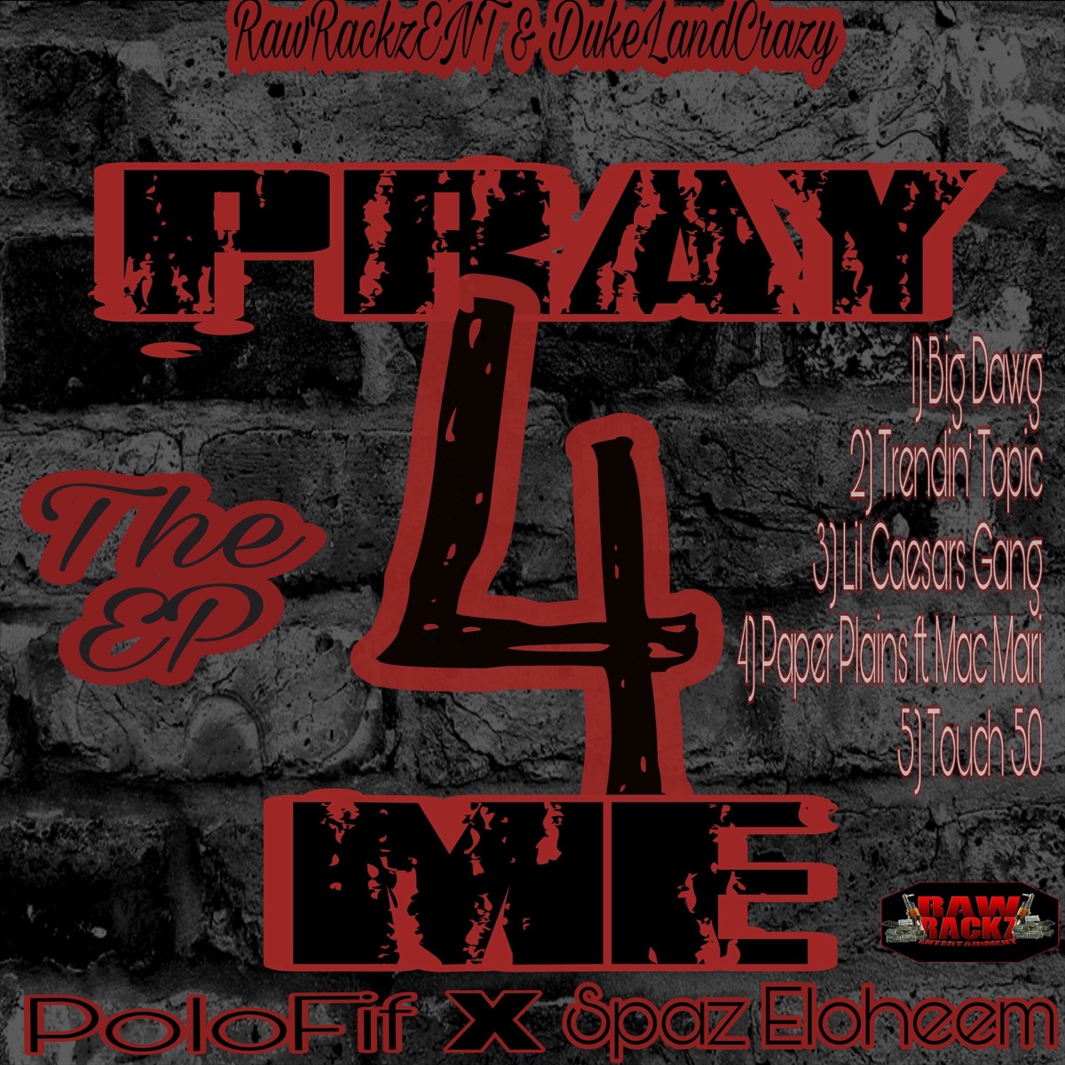 Pray 4 Me - EP by Spaz Eloheem & Polofif album cover