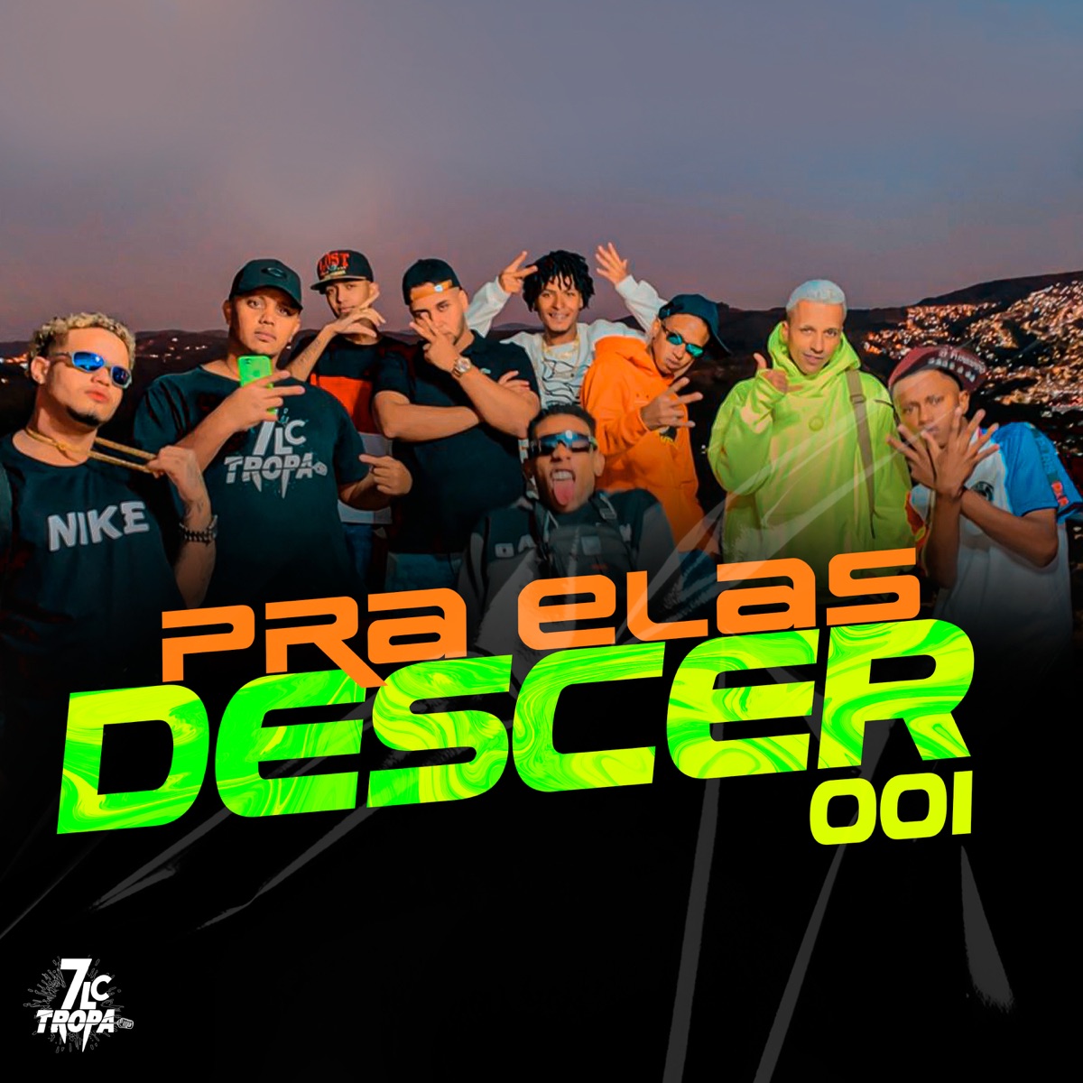 Pra Elas Descer 001 (feat. MC Vh Diniz & MC Menor SG) - Single by Alef Mc, mc euller & mc donc album cover