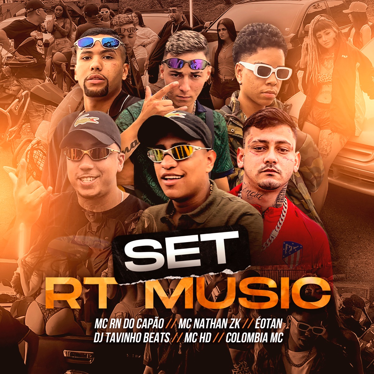 Set Rt Music - Single by Mc Nathan ZK, MC RN DO CAPÃO, Colombia MC, MC HD, EoTan & TavinhoBeat's album cover