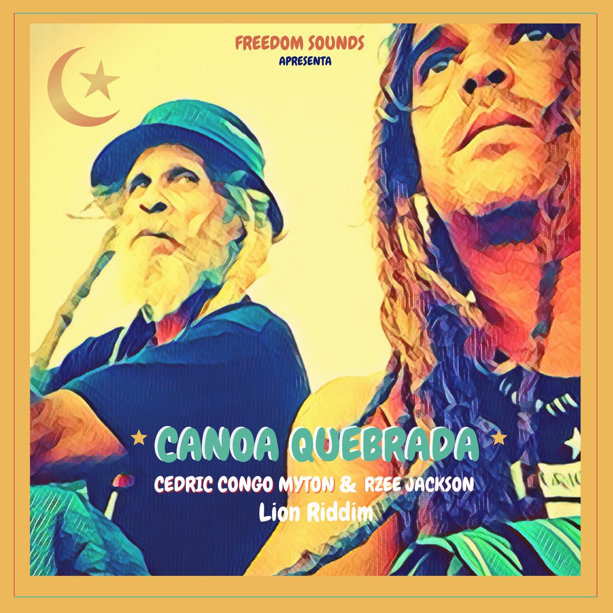 Canoa Quebrada - Single by Cedric Myton, Rzee Jackson, Lion riddims & Freedom Sounds album cover