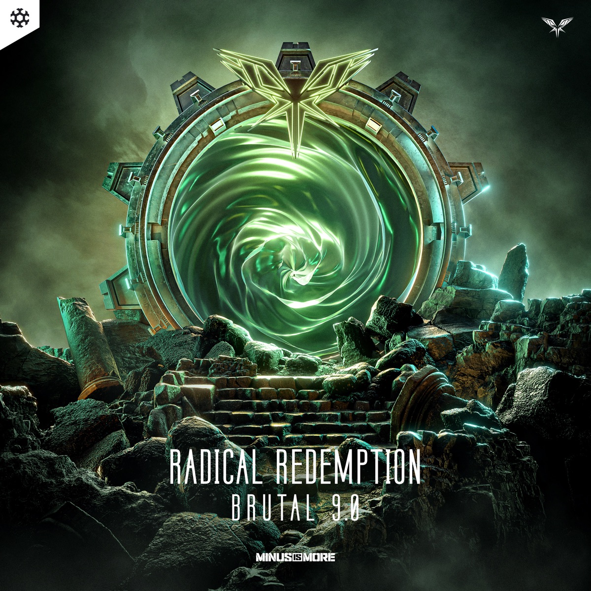 Brutal 9.0 (Extended Mix) - Single by Radical Redemption album cover