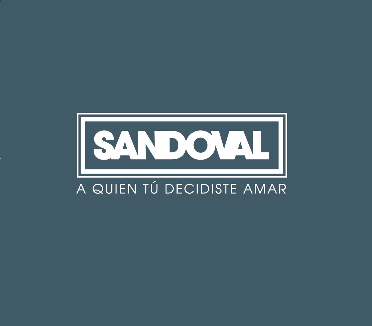 A quien tú decidiste amar - Single by Sandoval album cover