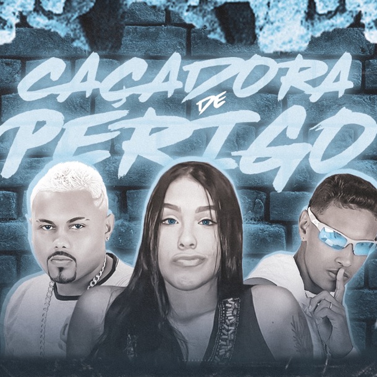 Caçadora de Perigo - Single by Gui da Tropa, Salah do Nordeste & MC Ali album cover