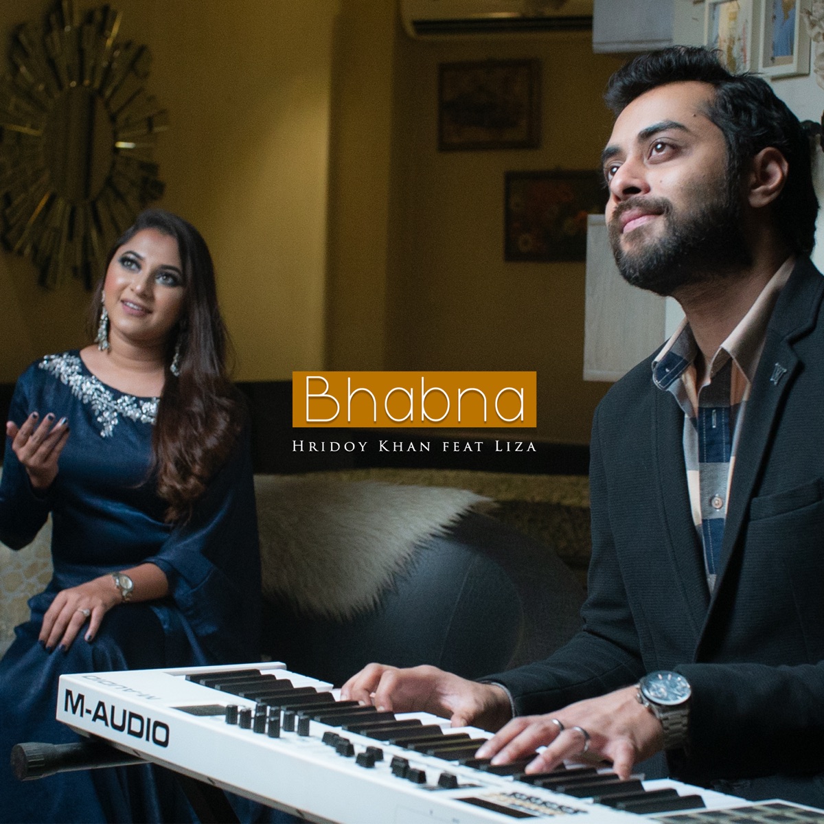 Bhabna (feat. Liza) - Single by Hridoy Khan album cover