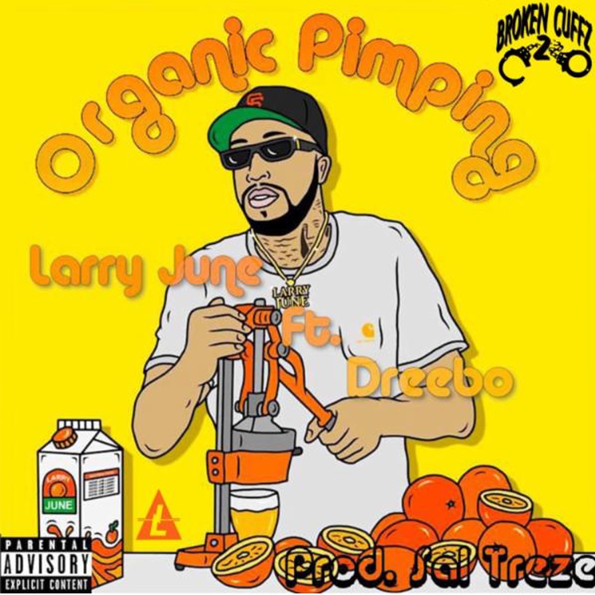 Organic Pimping (feat. Dreebo) - Single by Larry June album cover artwork