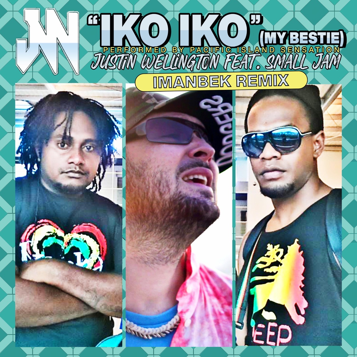 Iko Iko (My Bestie) [feat. Small Jam] [Imanbek Remix] - Single by Justin Wellington album cover