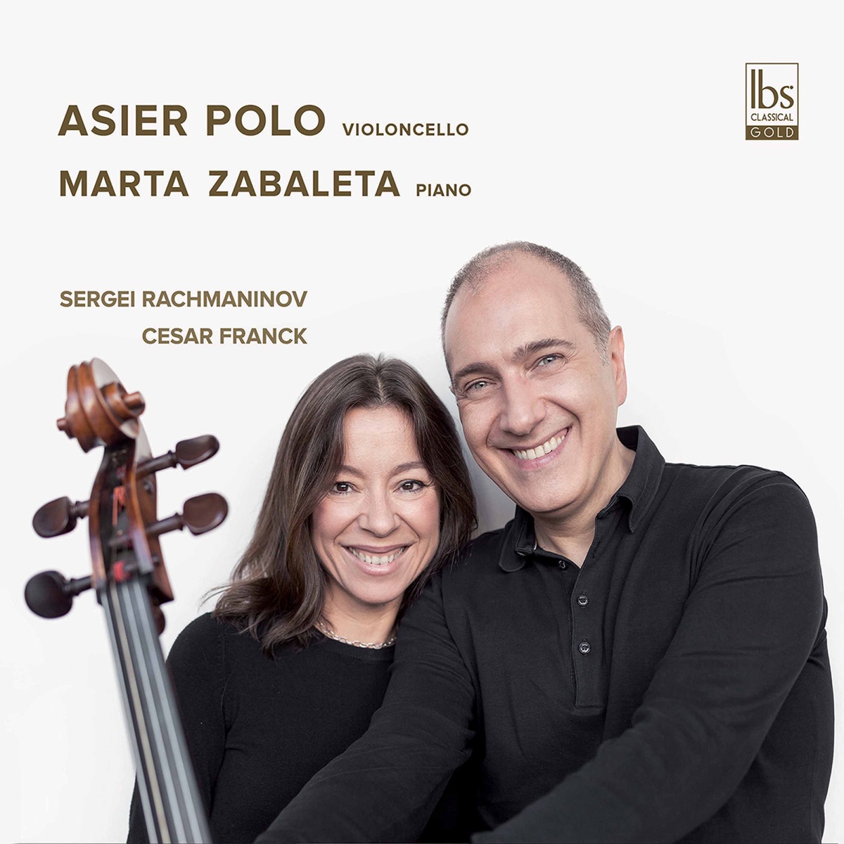 Rachmaninoff & Franck: Cello Sonatas by Asier Polo & Marta Zabaleta album cover