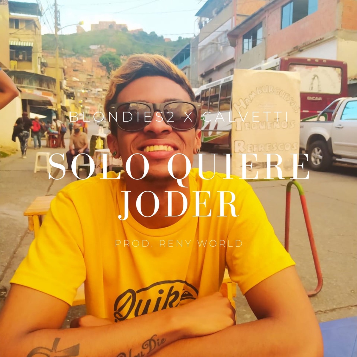 Solo Quiere J***r - Single by Blondies2 & Calvetti album cover