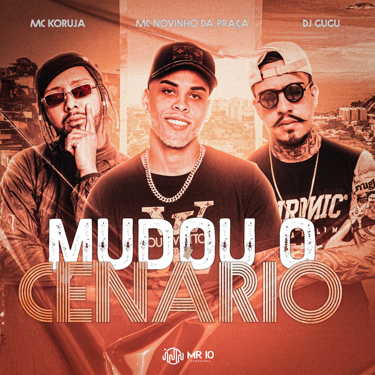 Mudou O Cenário (feat. Mc Koruja & Dj Gugu) - Single by MC Novinho da Praça album cover