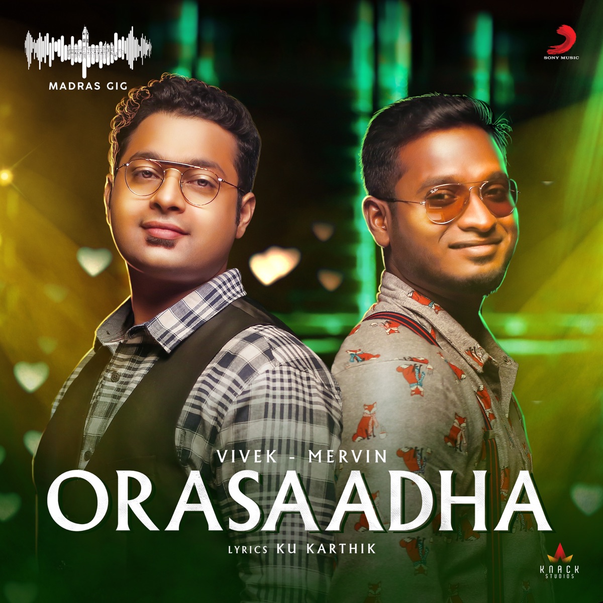 Orasaadha (Madras Gig) - Single by Vivek - Mervin album cover