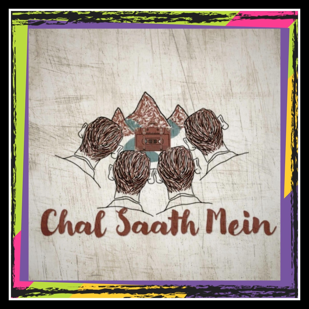 Chal Saath Mein (feat. Shayok Banerjee) - Single by TRAVZIC album cover