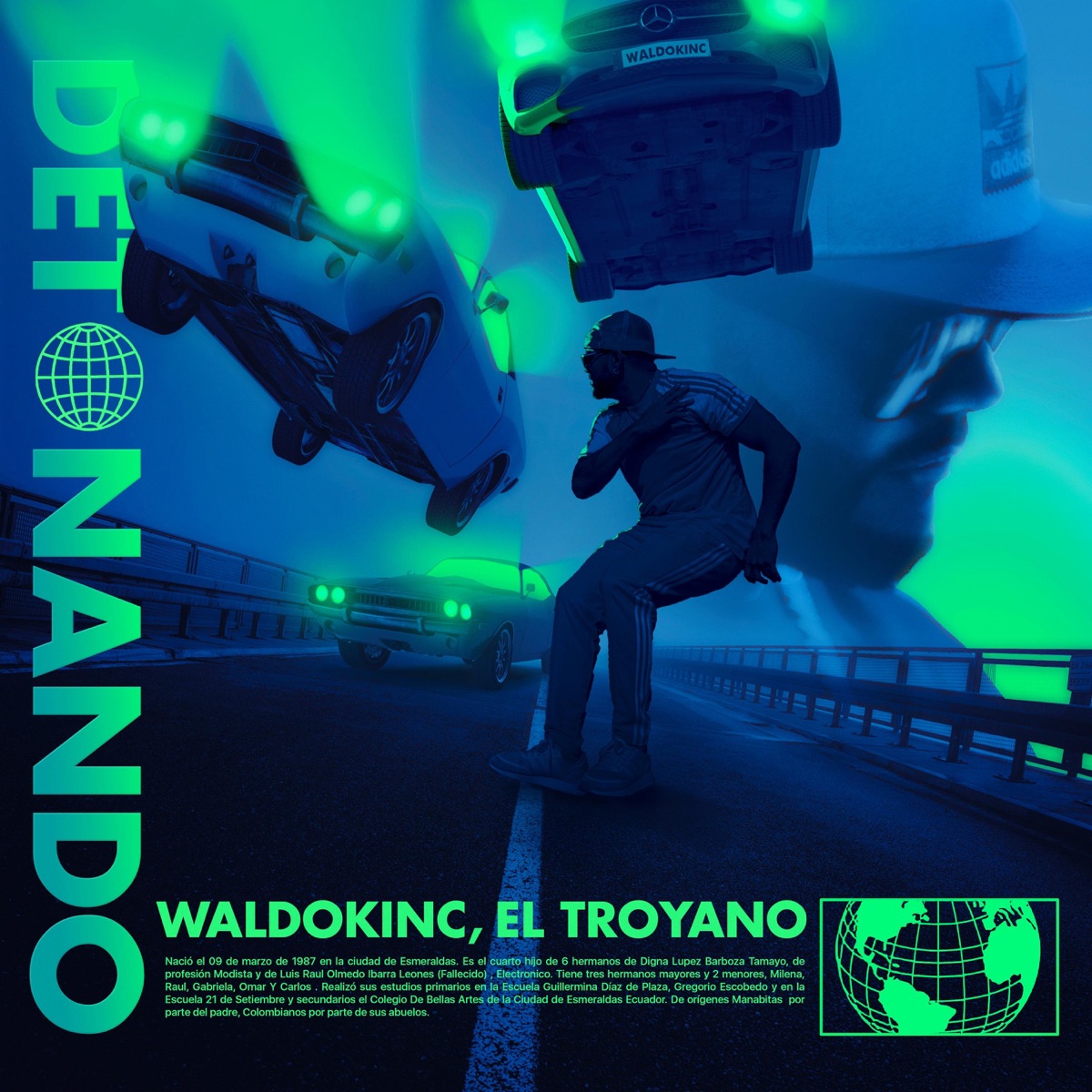 Detonando - Single by Waldokinc El Troyano album cover