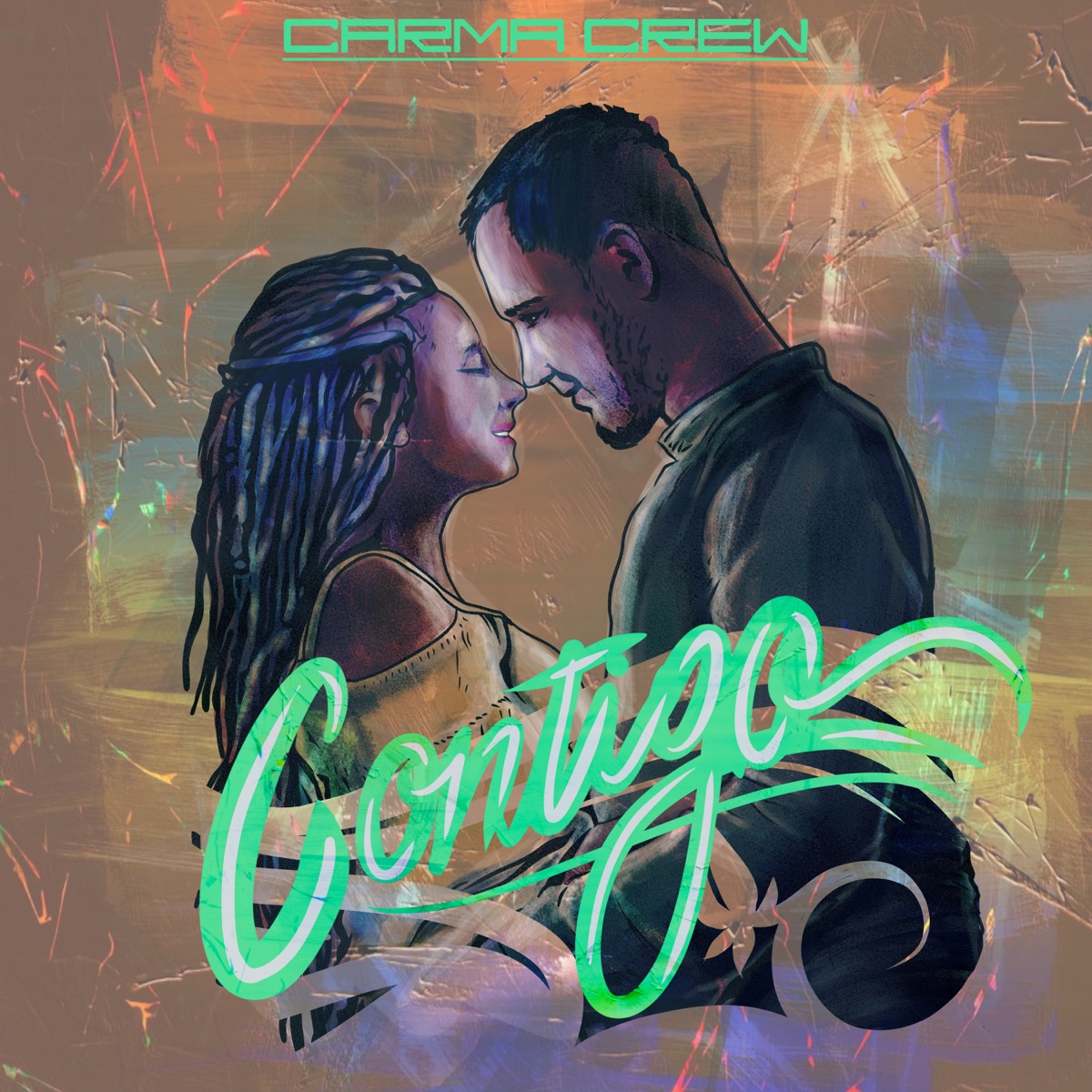 Contigo - Single by Carma Crew album cover