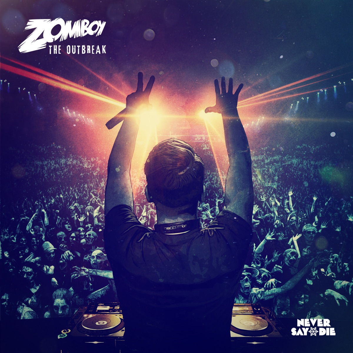 The Outbreak by Zomboy album cover