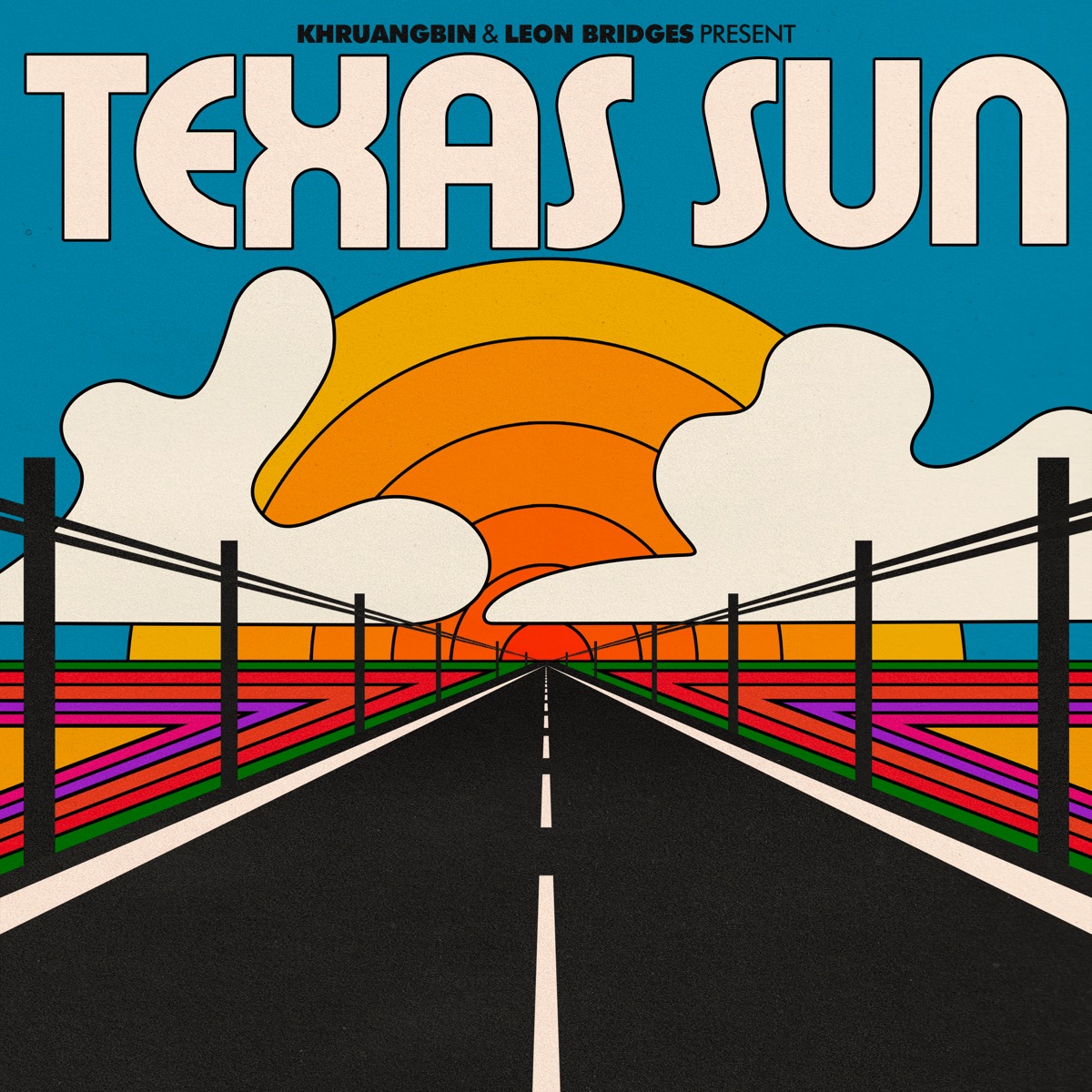 Texas Sun - EP by Khruangbin & Leon Bridges album cover