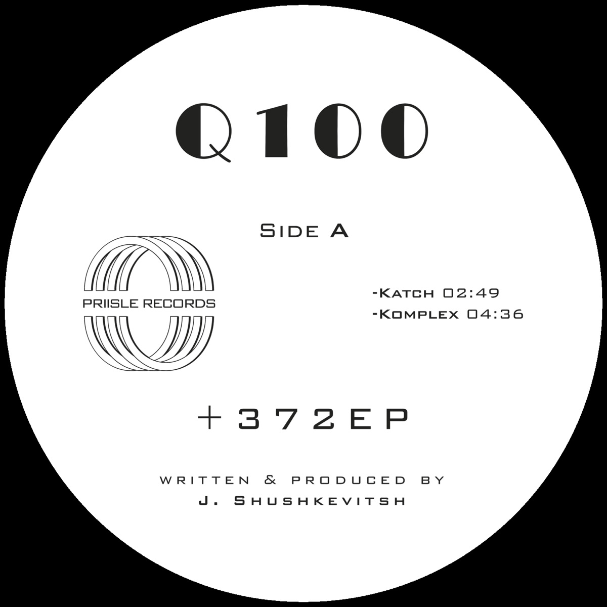 +372 EP by Q100 album cover
