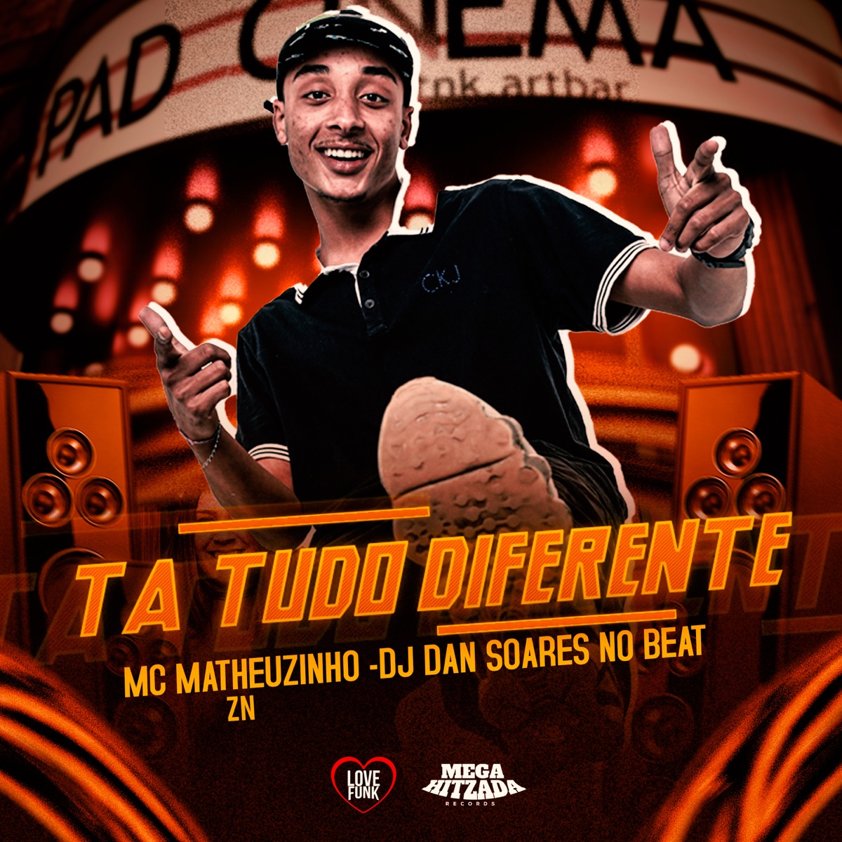 Tá Tudo Diferente - Single by Mc Matheuzinho ZN & Dan Soares NoBeat album cover