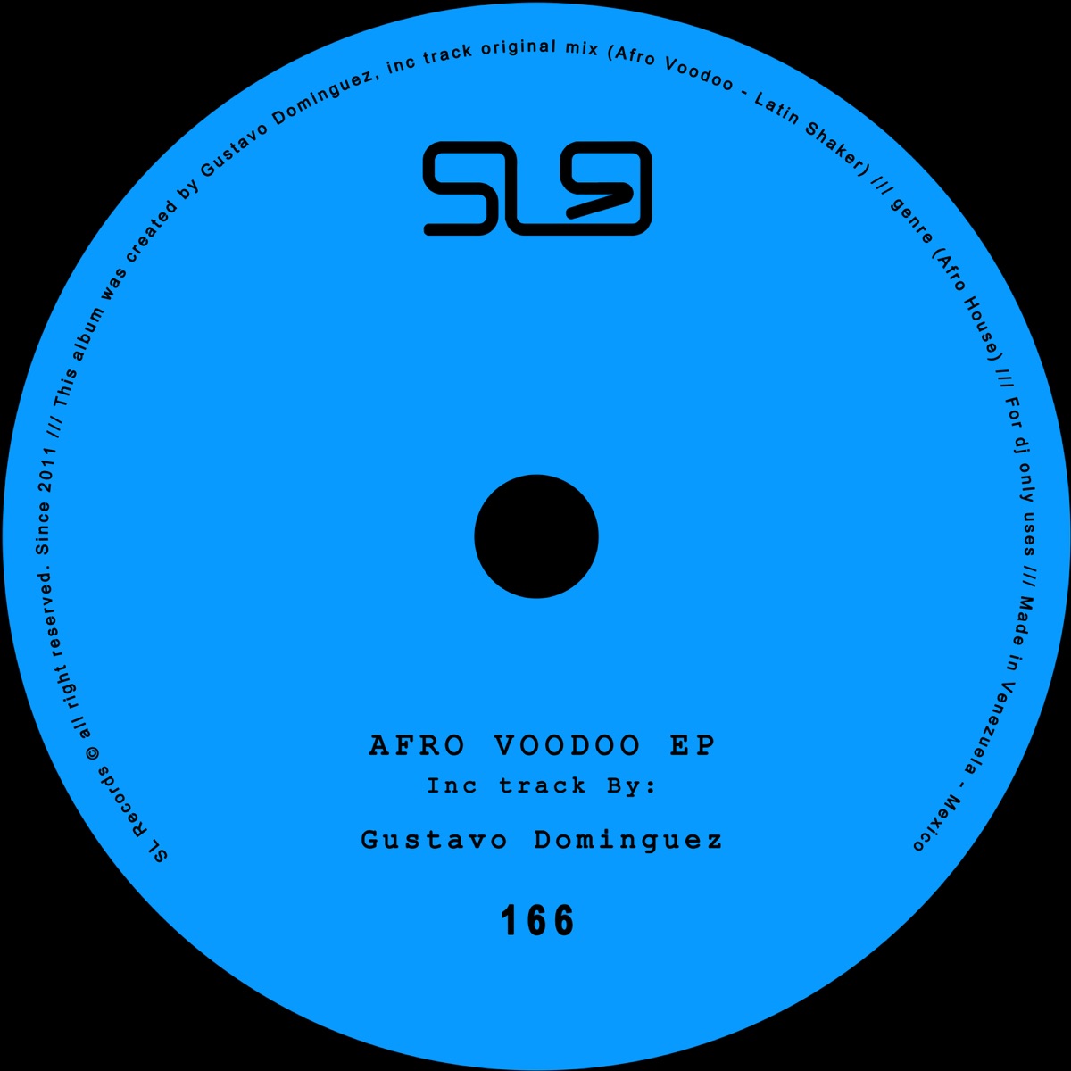 Afro Voodoo - Single by Gustavo Dominguez album cover