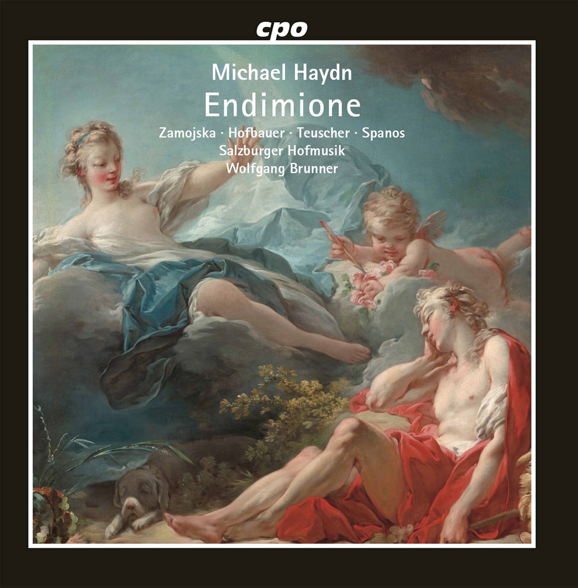 M. Haydn: Endimione by Aleksandra Zamojska, Ulrike Hofbauer, Lydia Teuscher, Nicholas Spanos, Salzburger Hofmusik & Wolfgang Brunner album cover