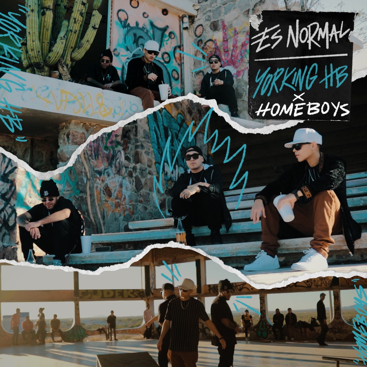 Es Normal - Single by Yorking Hb & Homeboys album cover