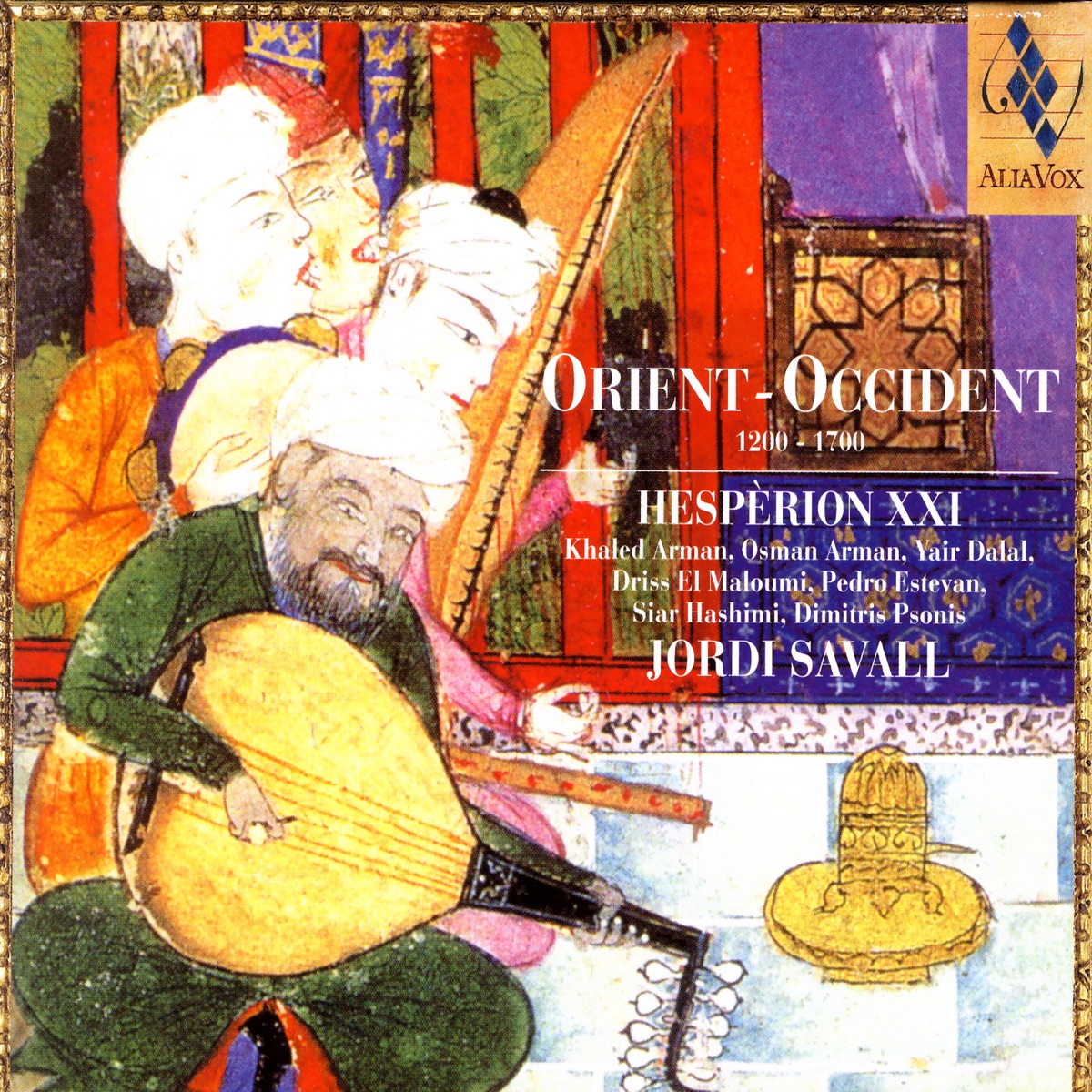 Orient - Occident by Hespèrion XXI & Jordi Savall album cover