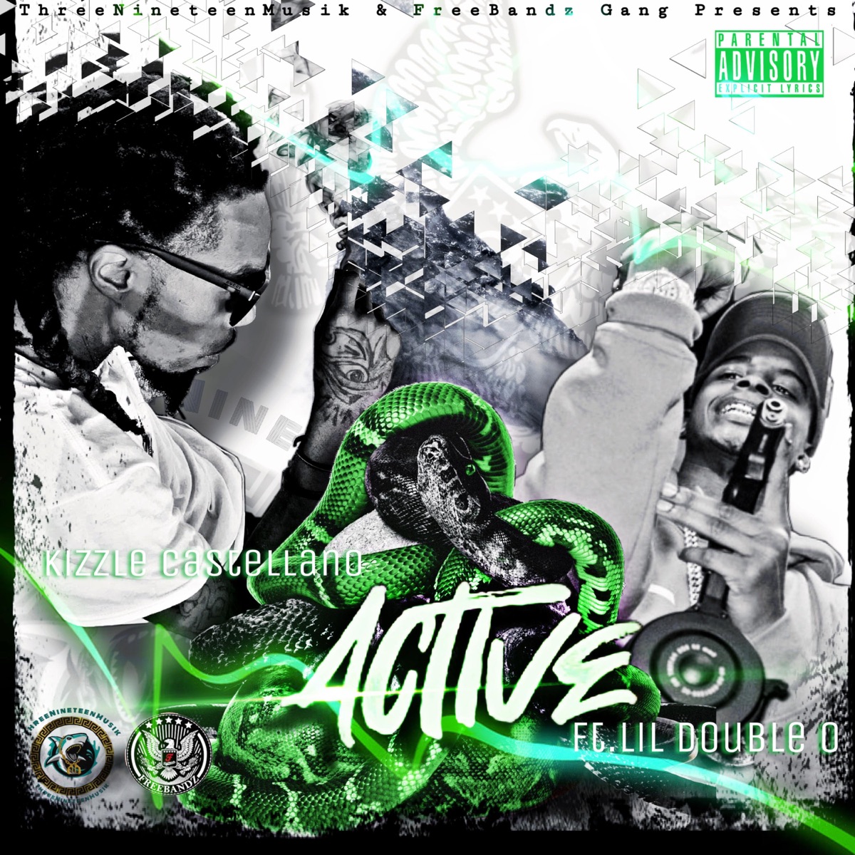 Active (feat. Lil Double 0) - Single by Kizzle Castellano album cover artwork