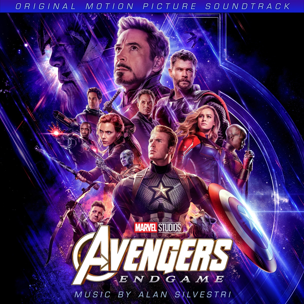 Avengers: Endgame (Original Motion Picture Soundtrack) by Alan Silvestri album cover